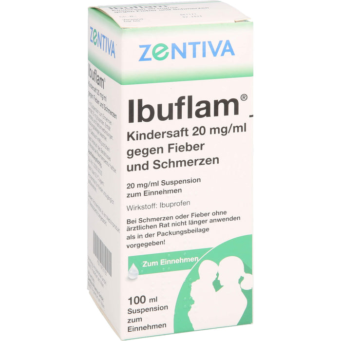 Ibuflam Kindersaft 2 %, 100 ml Lösung