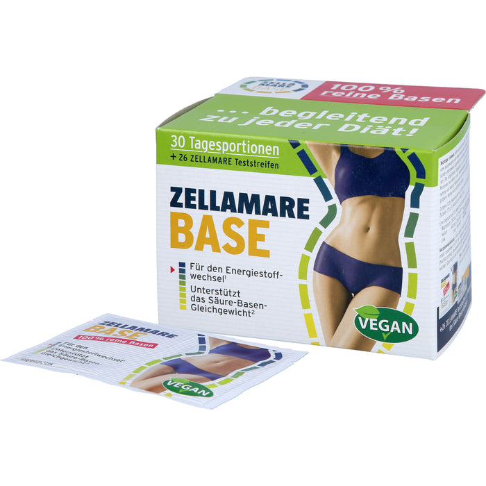 Zellamare Base Pulver unterstützt das Säure-Basen-Gleichgewicht, 30 pcs. Sachets