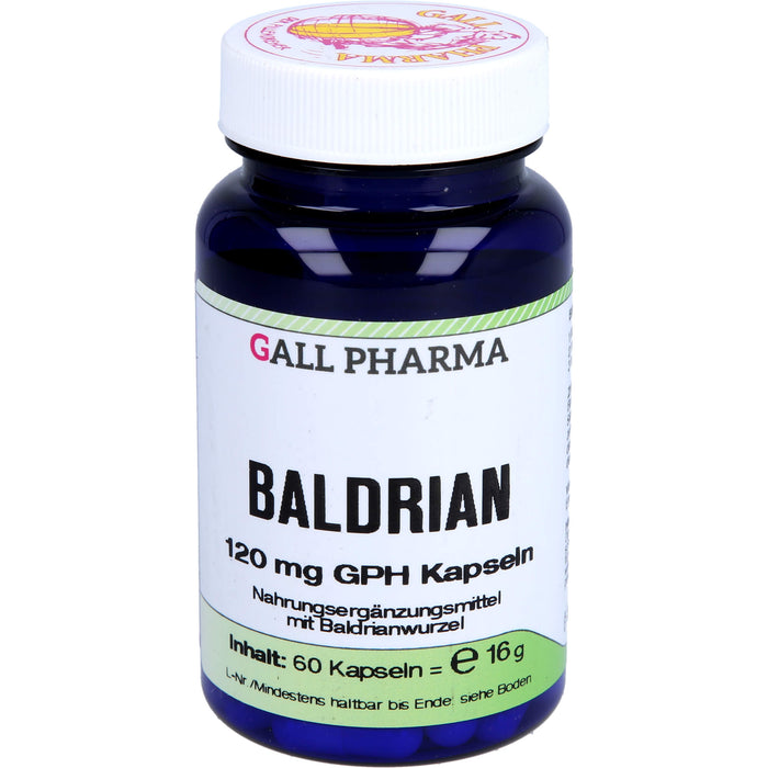 GALL PHARMA Baldrian 120 mg GPH Kapseln, 60 pcs. Capsules