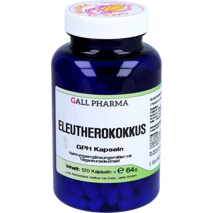 GALL PHARMA Eleutherokokkus GPH Kapseln, 120 pcs. Capsules