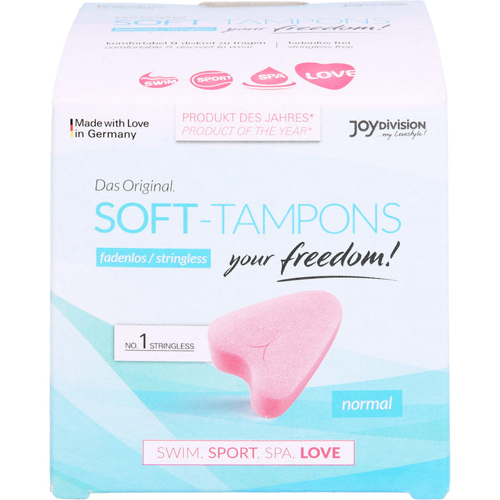 JOY Division Soft-Tampons normal, 3 St. Tampons