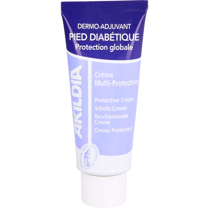 AKILDIA Fuß Schutzcreme für Diabetiker, 75 ml Creme