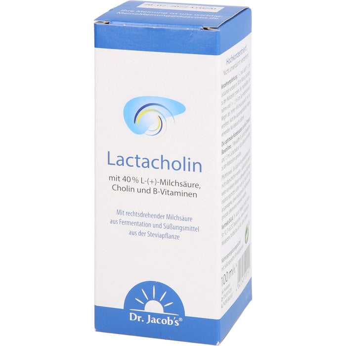 Lactacholin Dr.Jacob's, 100 ml TRO