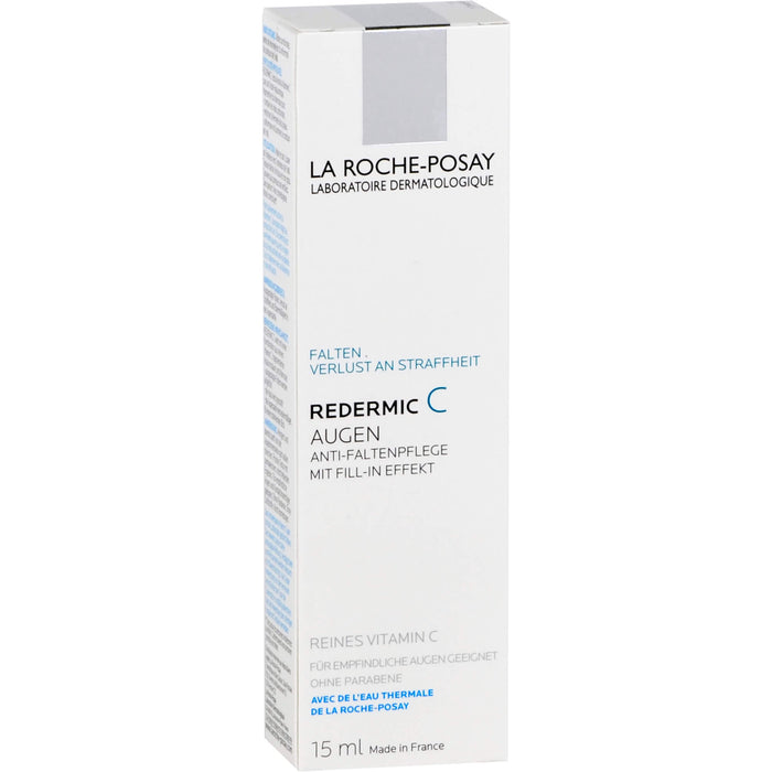 LA ROCHE-POSAY Redermic C Augen Anti-Faltenpflege, 15 ml Creme