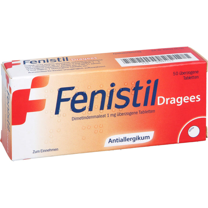 Fenistil Emra Dragees, 50 pcs. Tablets