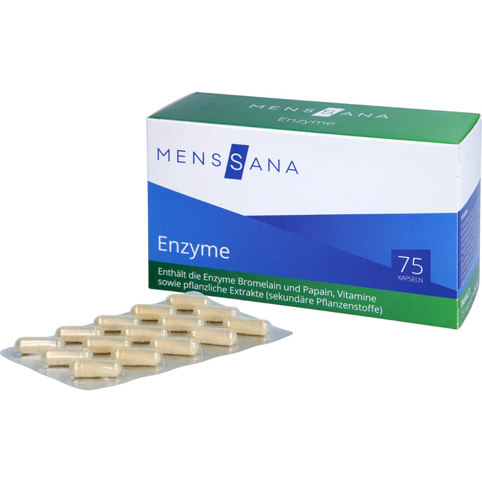 MensSana Enzyme Kapseln, 75 pc Capsules