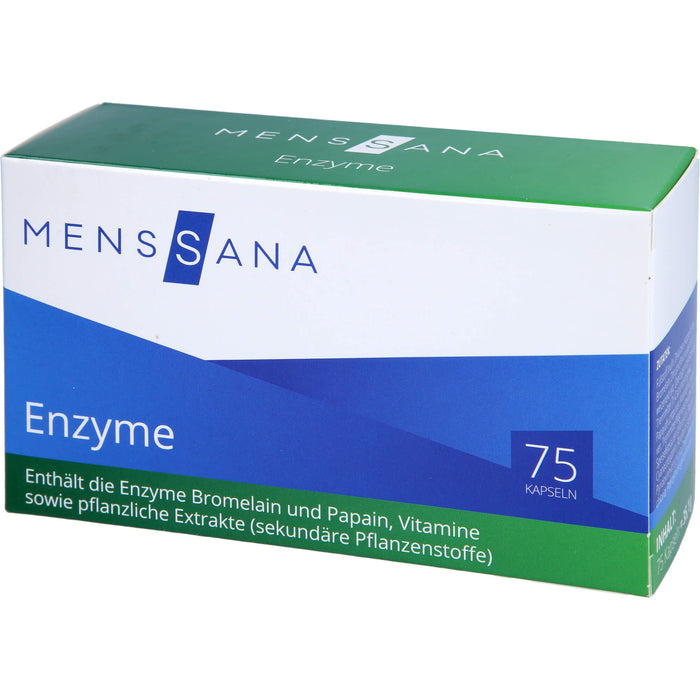 MensSana Enzyme Kapseln, 75 pcs. Capsules