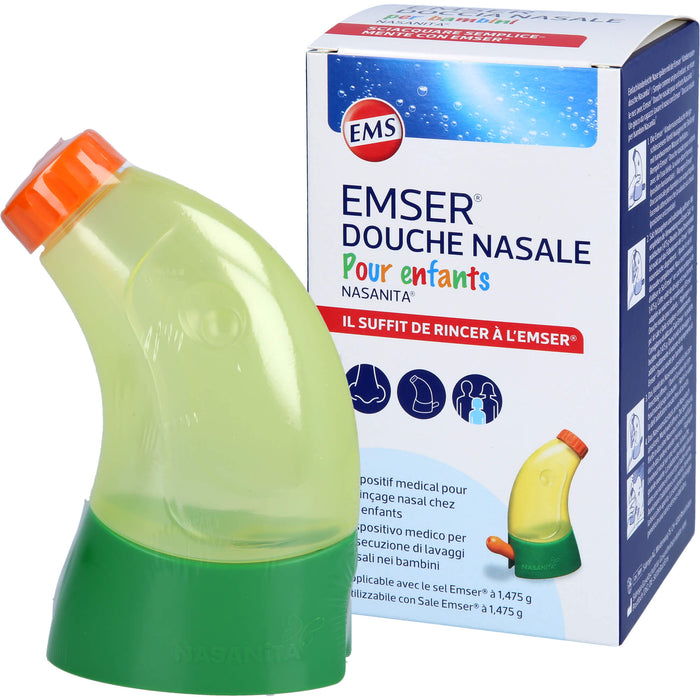 EMSER Kinder-Nasendusche NASANITA, 1 pc Douche nasale