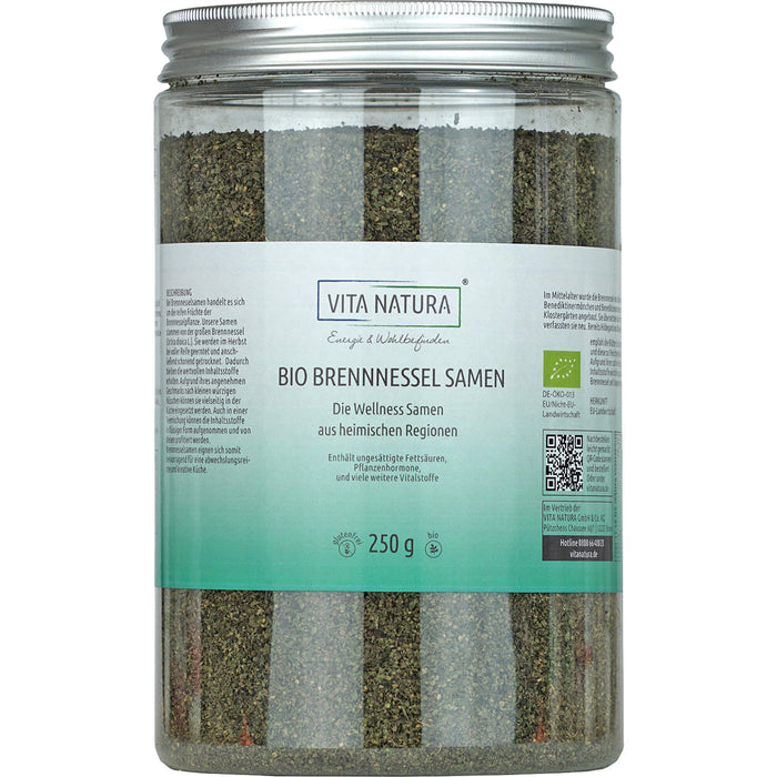 VITA NATURA Bio Brennessel Samen, 250 g Tea