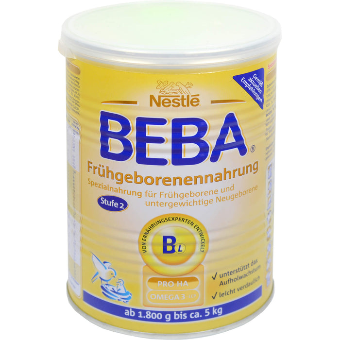 Nestlé BEBA Frühgeborenennahrung Stufe 2 Pulver, 400 g Powder