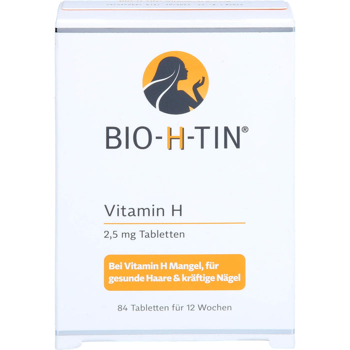 BIO-H-TIN Vitamin H 2,5 mg Tabletten, 84 pc Tablettes