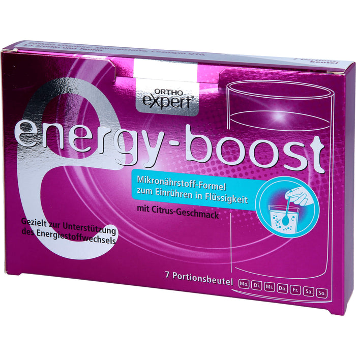 energy-boost Orthoexpert Trinkgranulat, 7X11 g GRA