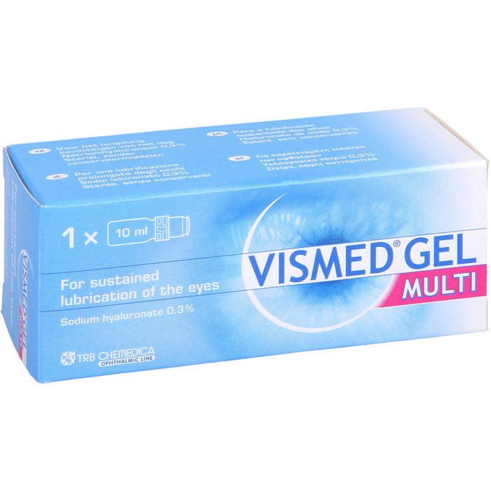 VISMED Gel Multi befeuchtende Augentropfen, 10 ml Solution