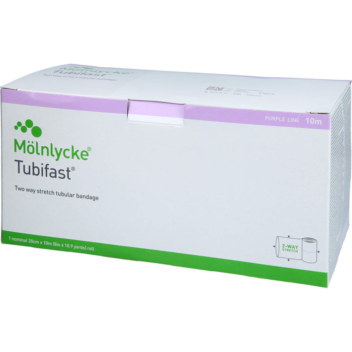 Mölnlycke Tubifast 2-Way Stretch 20 cm x 10 m violett, 1 pcs. Bandage