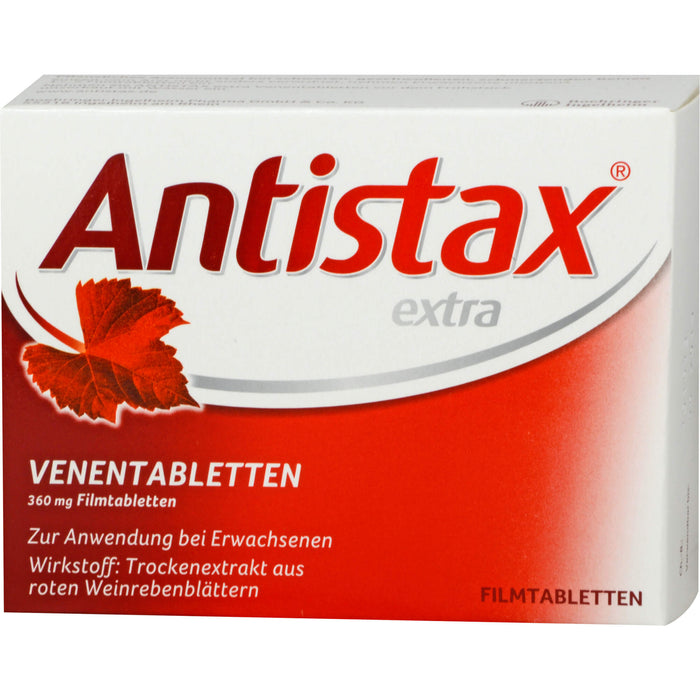 Antistax extra Eurim Venentabletten bei Venenerkrankungen, 60 St. Tabletten