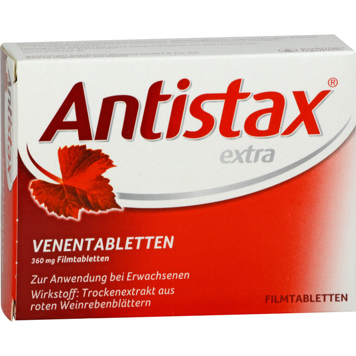 Antistax extra Eurim Venentabletten bei Venenerkrankungen, 60 pcs. Tablets