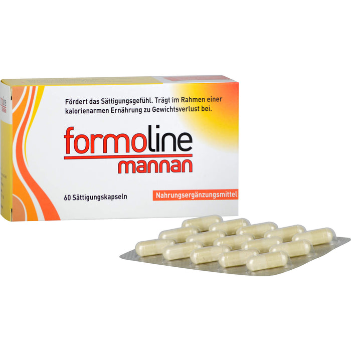 formoline Mannan Sättigungskapseln, 60 pc Capsules