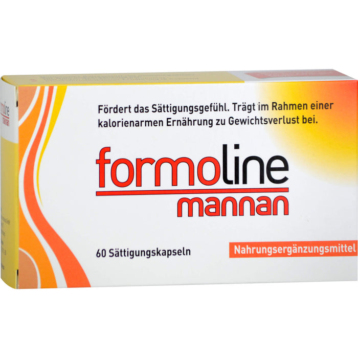 formoline Mannan Sättigungskapseln, 60 pcs. Capsules