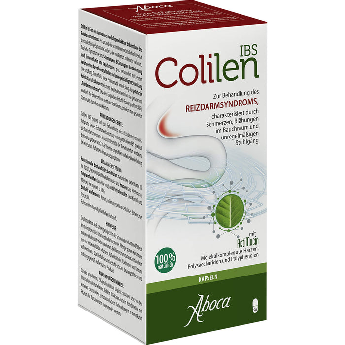 Colilen IBS Kapseln bei Reizdarmsyndrom, 96 pc Capsules