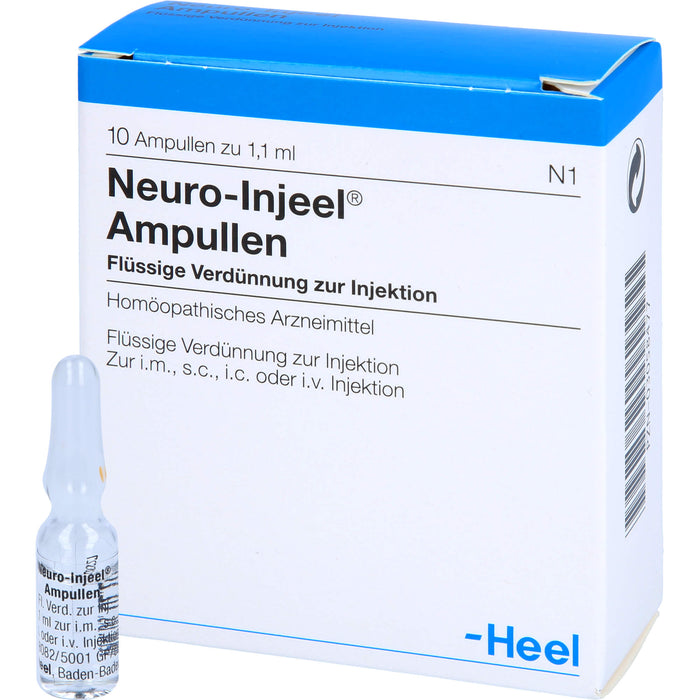 Neuro-Injeel Ampullen, 10 St. Ampullen