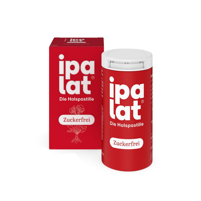 ipalat Halspastillen zuckerfrei, 40 pc Pastilles