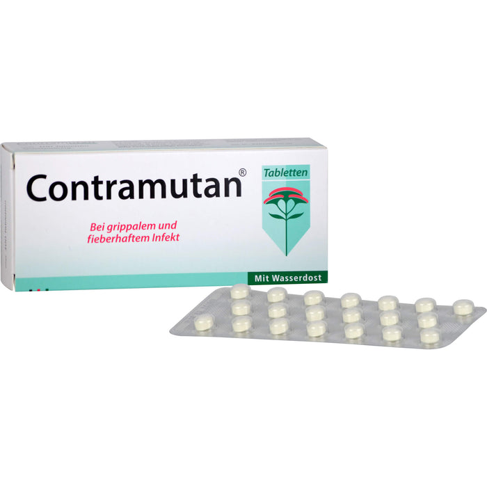 Contramutan Tabletten bei grippalem und fieberhaftem Infekt, 100 St. Tabletten