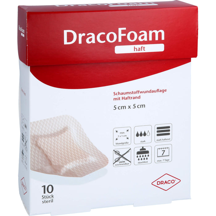 DracoFoam haft Schaumstoffverband, 10 St VER