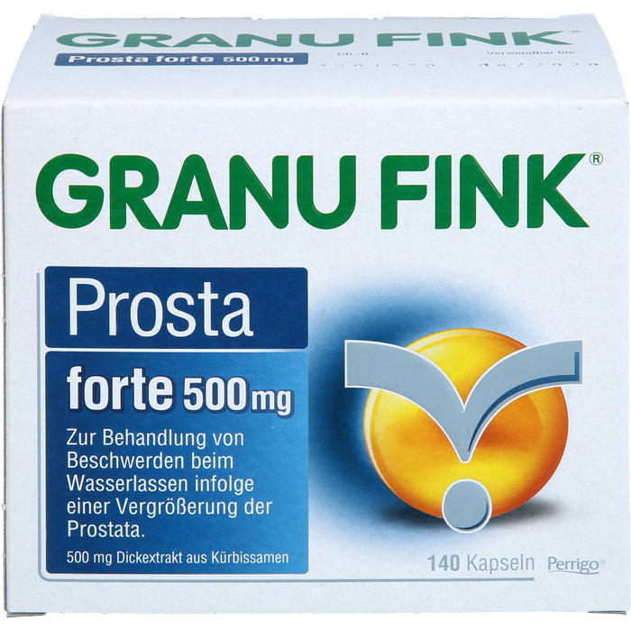 GRANU FINK Prosta forte 500 mg Hartkapseln, 140 St. Kapseln