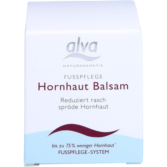 alva Fusspflege Hornhaut Balsam, 30 ml Cream