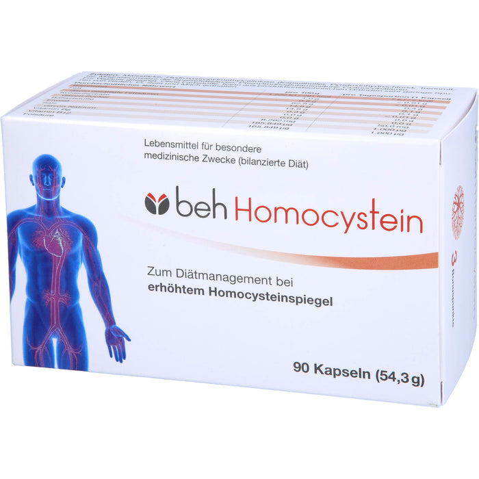 beh Homocystein Kapseln, 90 pcs. Capsules