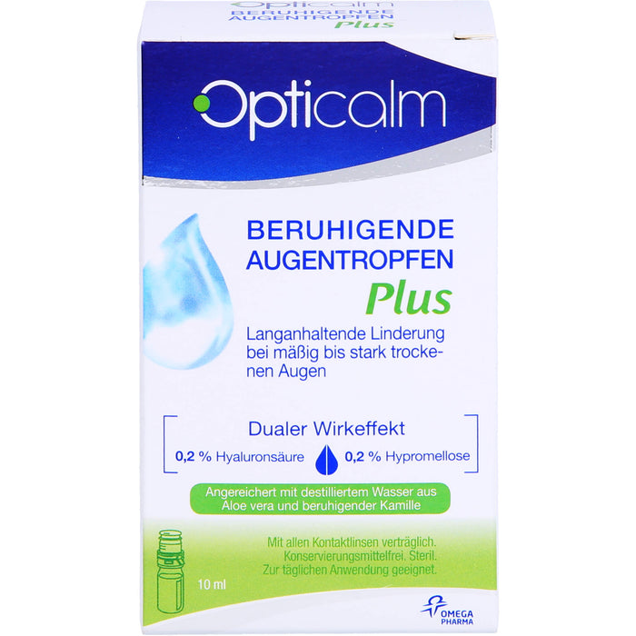 Opticalm Beruhigende Augentropfen Plus, 10 ml ATR