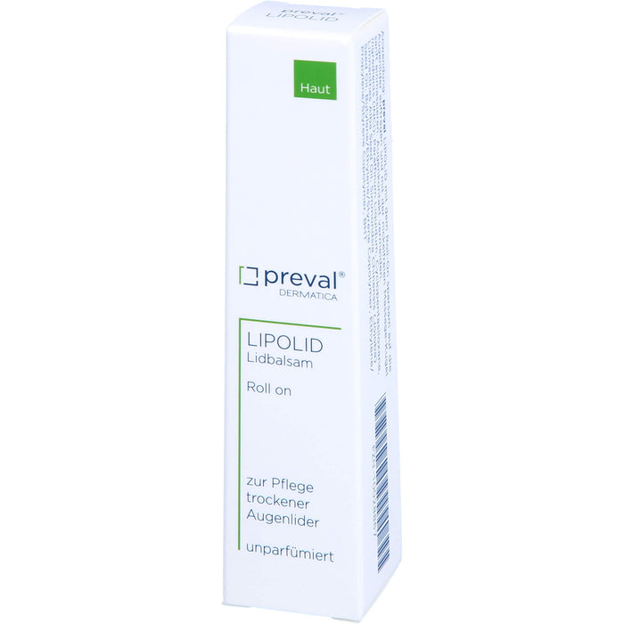 Preval Lipolid Lidbalsam Roll-On, 15 ml Cream