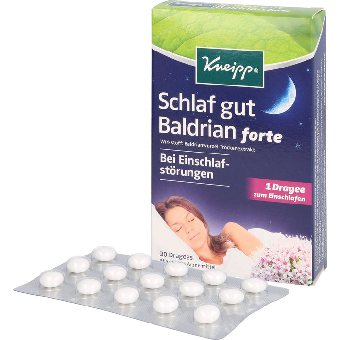 Kneipp Schlaf Gut Baldrian forte, 30 pc Tablettes