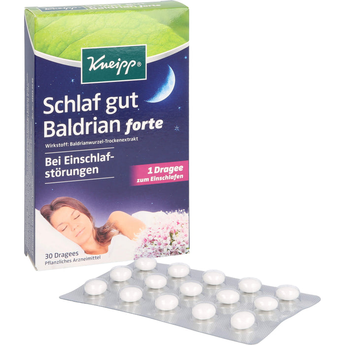 Kneipp Schlaf Gut Baldrian forte, 30 pcs. Tablets