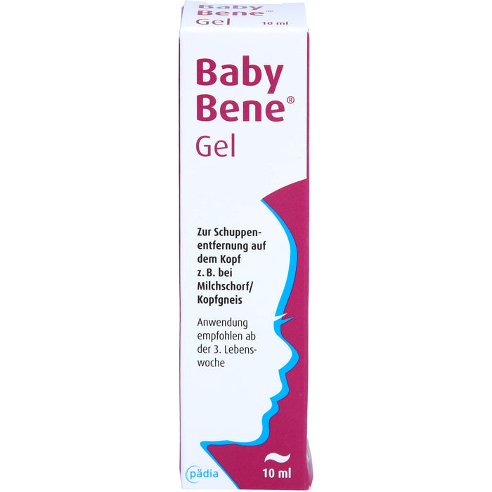 Babybene Gel zur Schuppenentfernung auf dem Kopf, 10 ml Gel