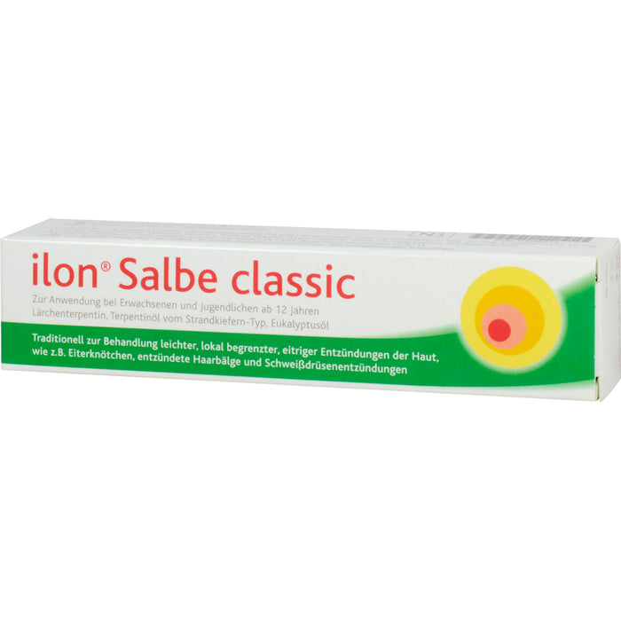 ilon Salbe classic bei leichten eitrigen Entzündungen der Haut, 25 g Onguent