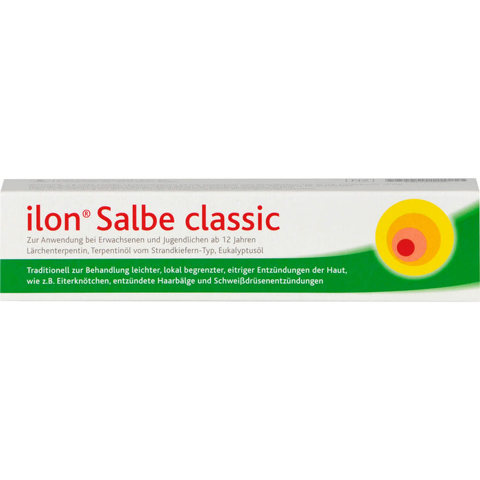 ilon Salbe classic bei leichten eitrigen Entzündungen der Haut, 50 g Onguent