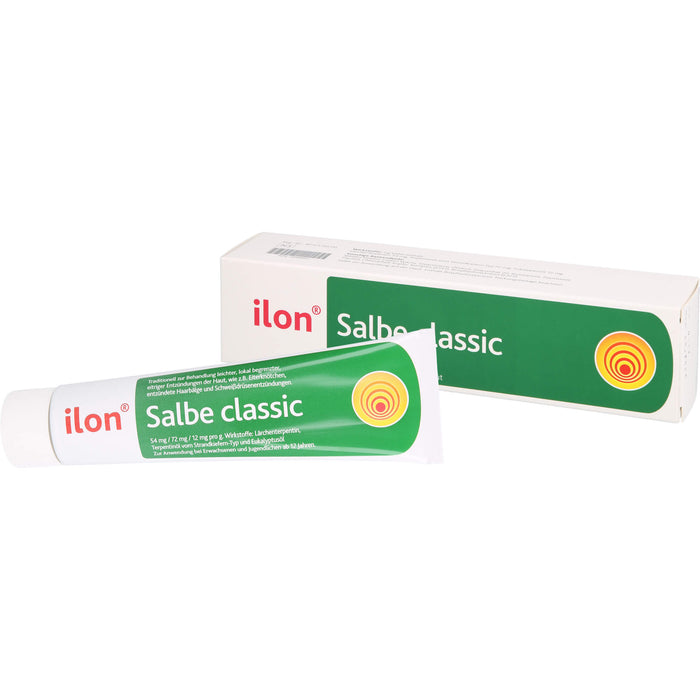 ilon Salbe classic bei leichten eitrigen Entzündungen der Haut, 100 g Salbe