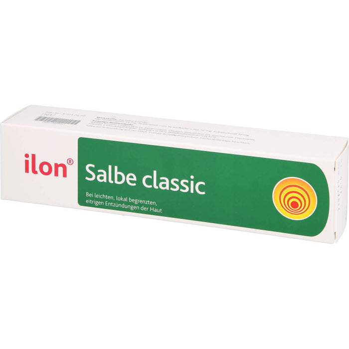 ilon Salbe classic bei leichten eitrigen Entzündungen der Haut, 100 g Salbe