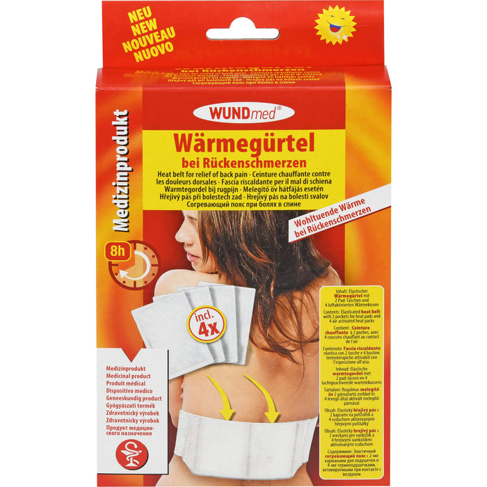 Wärmegürtel + 4 Wärmekissen einmalgebrauch Set, 1 St