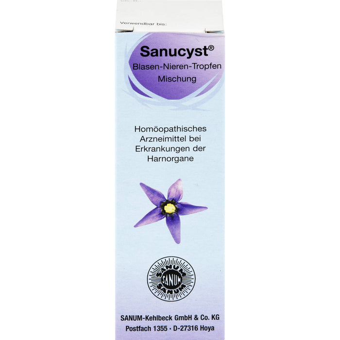 Sanucyst Blasen-Nieren-Tropfen, 30 ml TEI