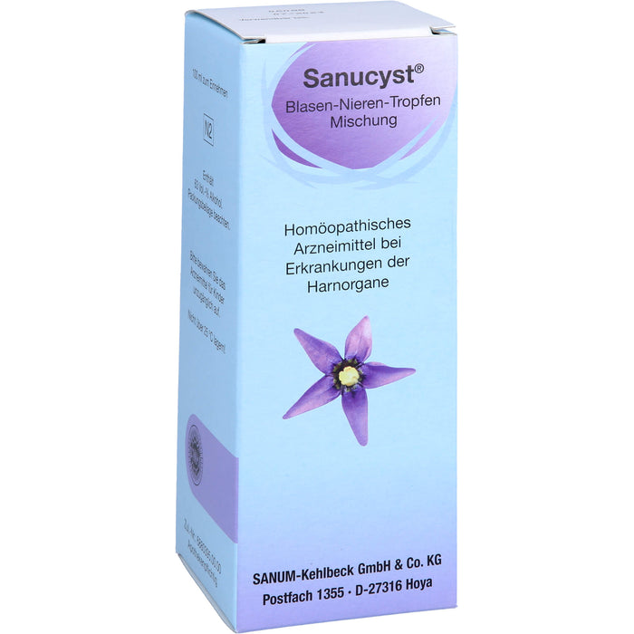 Sanucyst Blasen-Nieren-Tropfen, 100 ml TEI