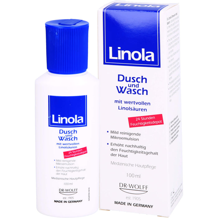 Linola Dusch und Wasch, 100 ml Gel