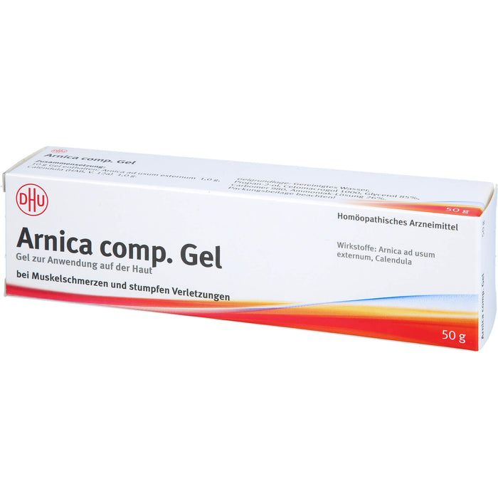 DHU Arnica comp. Gel bei Muskelschmerzen und stumpfen Verletzungen, 50 g Gel