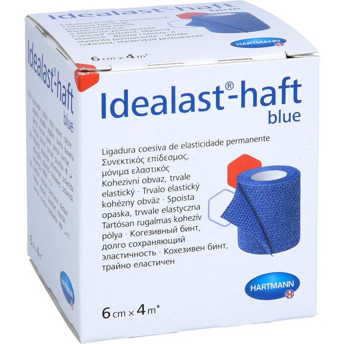 Idealast-haft color Binde 6cmx4m blau, 1 St BIN