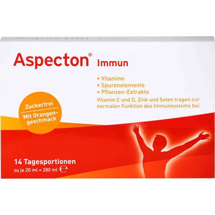 Aspecton immun Trinkampullen zuckerfrei, 14 pc Ampoules