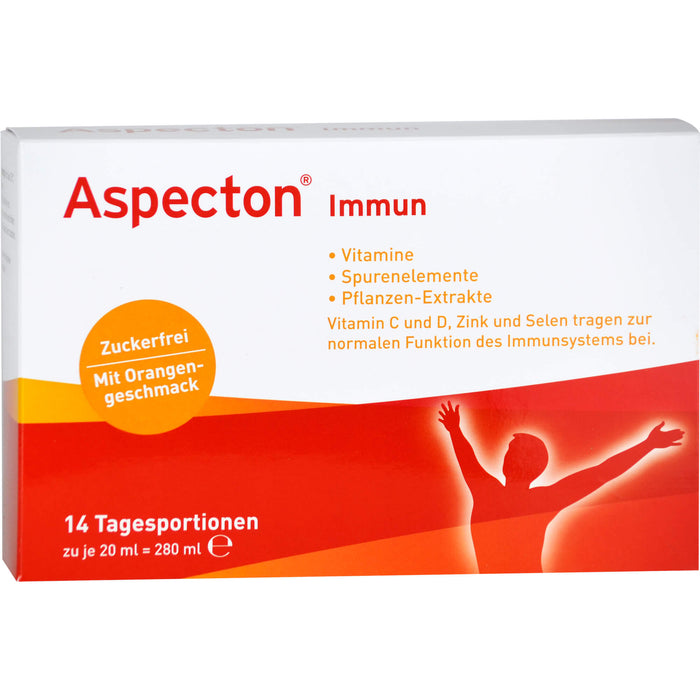 Aspecton immun Trinkampullen zuckerfrei, 14 pc Ampoules