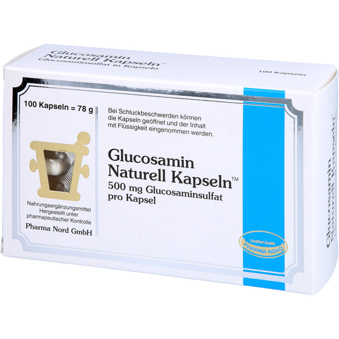 Glucosamin Naturell Kapseln Pharma Nord, 100 St KAP