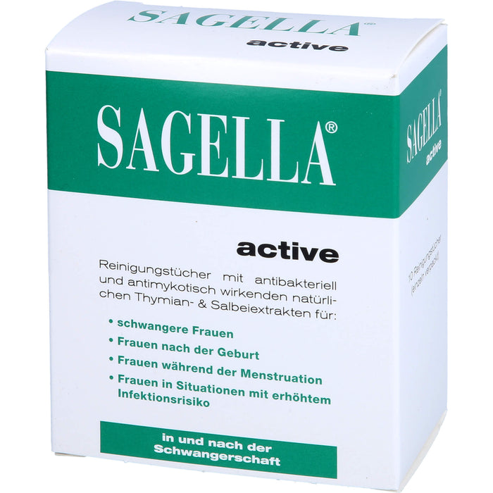 Sagella active, 10 St. Tücher