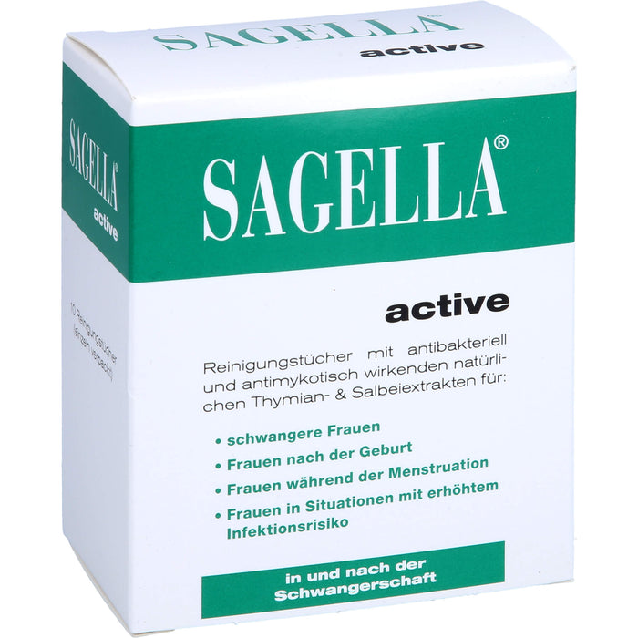 Sagella active, 10 St. Tücher